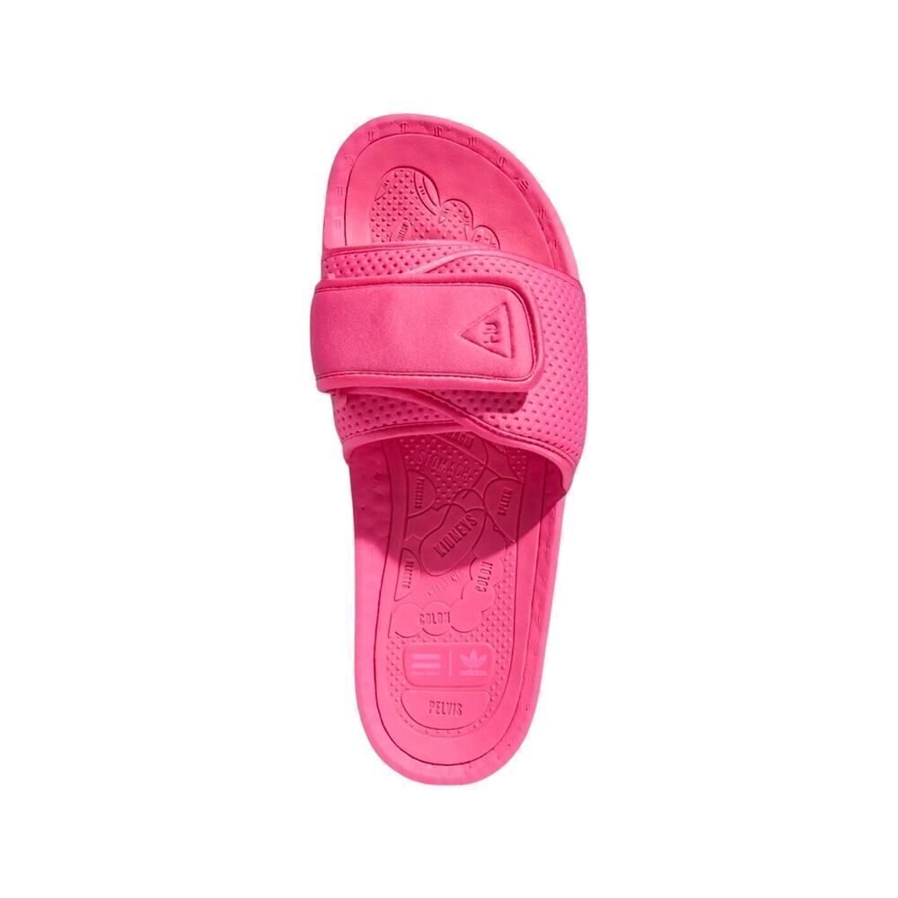 Adidas+ Pharrell Williams Chancletas Hu Slides Hot Pink Size US 6